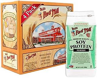 Bob's Red Mill Gluten Free Soy Protein Powder, 14 Ounce (Pack of 4)