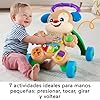 Fisher-Price Ríe y aprende Andador perrito primeros pasos, correpasillos con luces y sonidos, juguete de aprendizaje para bebé +6 meses, versión español + portugués + italiano + inglés (HWD62) #4