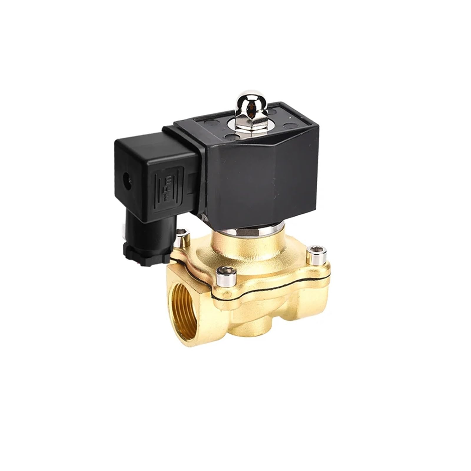 MXXDMOPD DN20 Brass IP65 Waterproof Liquid Solenoid Normally Closed Open(12vdc-normally Closed)