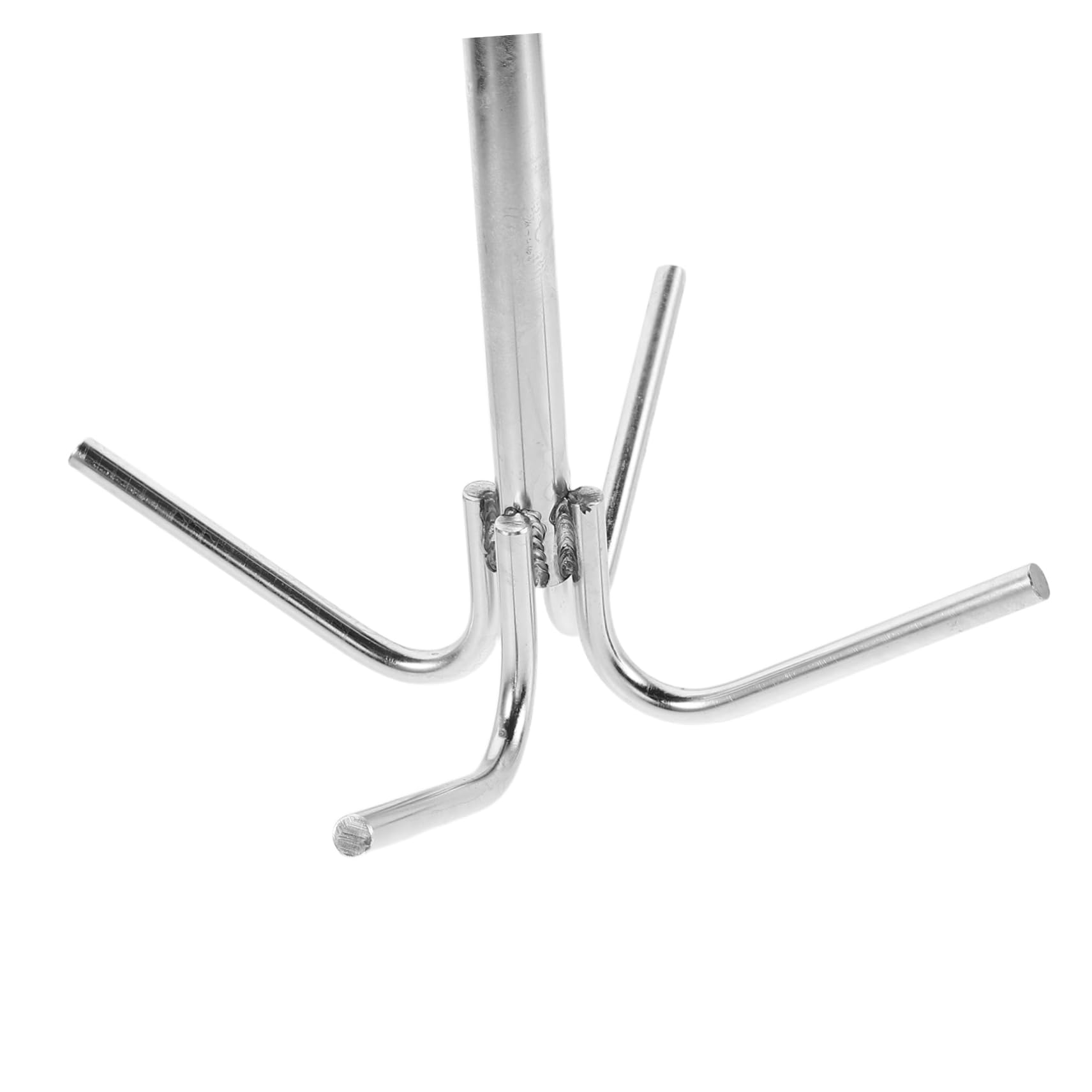 iplusmile Ancora per Barche a 4 Punte in Acciaio Inossidabile Gancio Scorrevole per Yacht Canoe e Gommoni Resistente all Usura e Facile da Trasportare