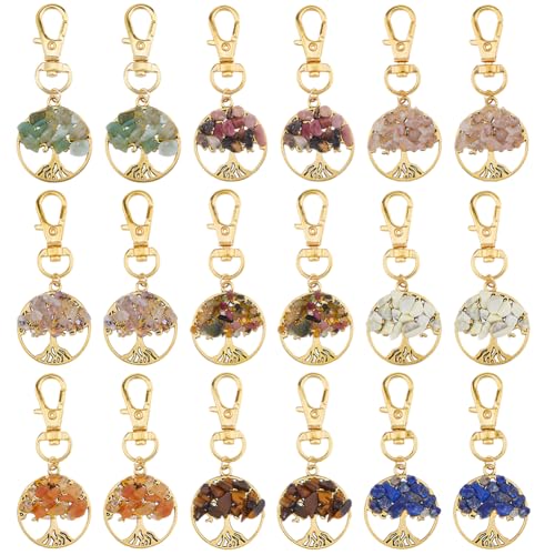 Pendentifs arbre de vie en quartz rose pour créer des cadeaux personnalisés faits main