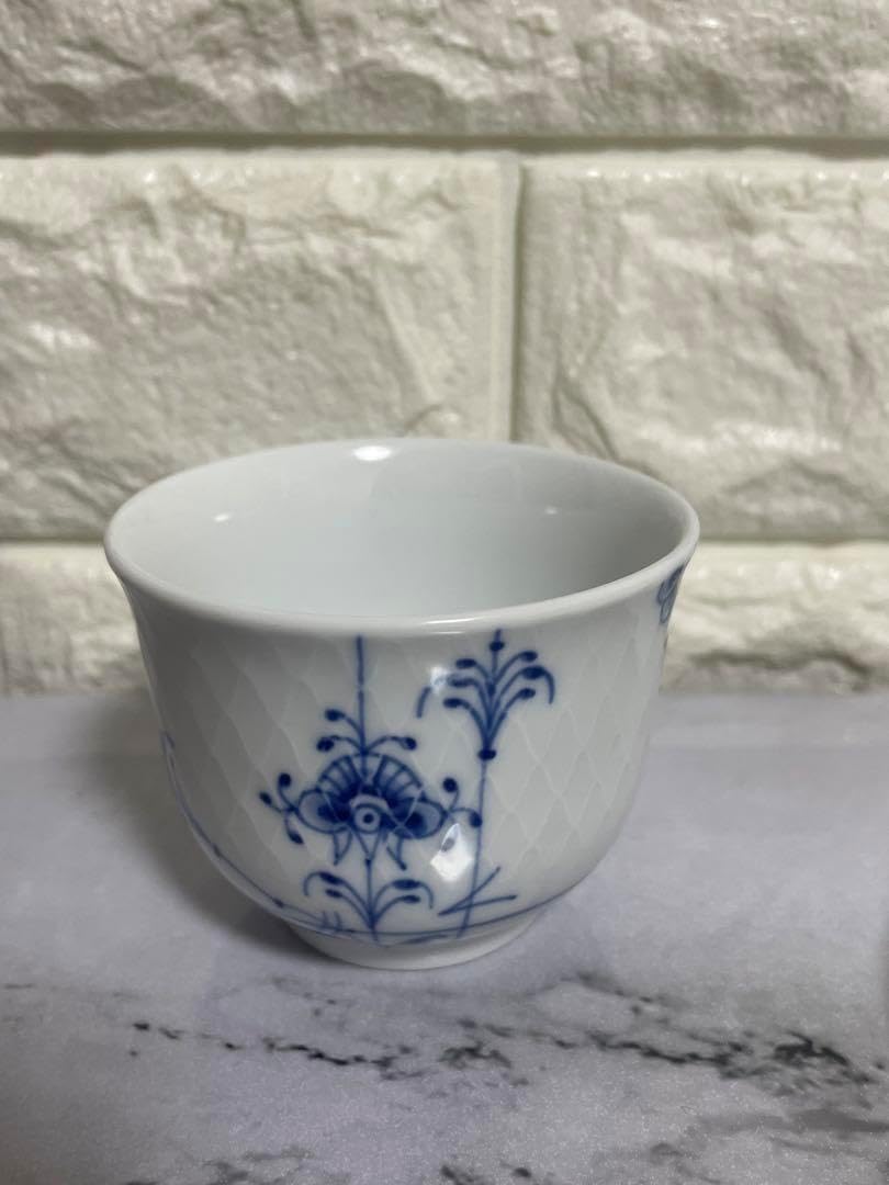 萬古焼 色絵 風景図 煎茶器セット 茶櫃付き B25249 萬古焼 色絵