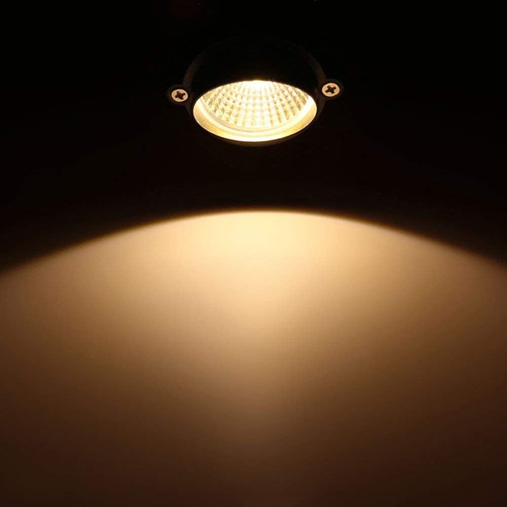 SUNRIVER Low Voltage Landscape Lights Led Landscape Lighting 6W Outdoor Landscape Lights 12V 24V Waterproof Landscape Spotlights for Yard, Lawn, Garden(6 Pack Warm White)