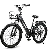 SAMEBIKE 26 Zoll E-Bike - 468WH Akku, 250W Motor, 7-Gang