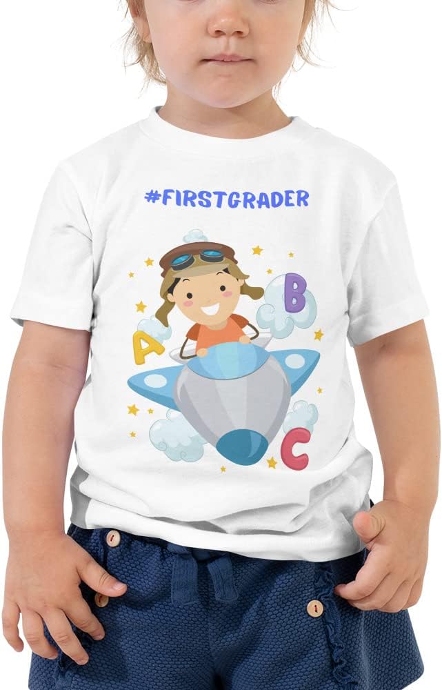 Toddler Boys Girls Short Sleeve Tee First Grader