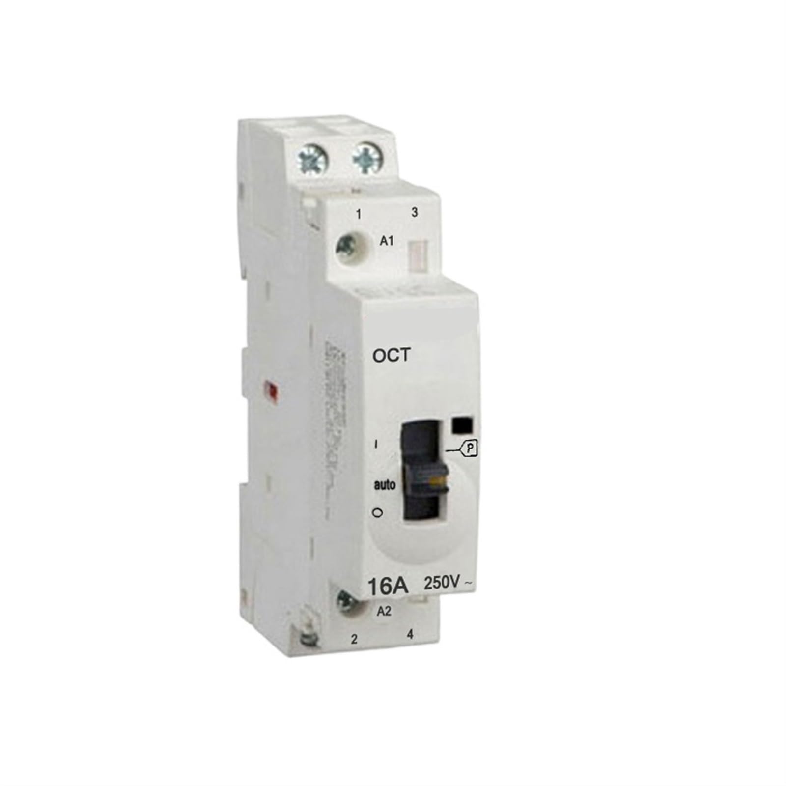 Contacteur modulaire 25A avec commande manuelle 220V 2NC - 2
