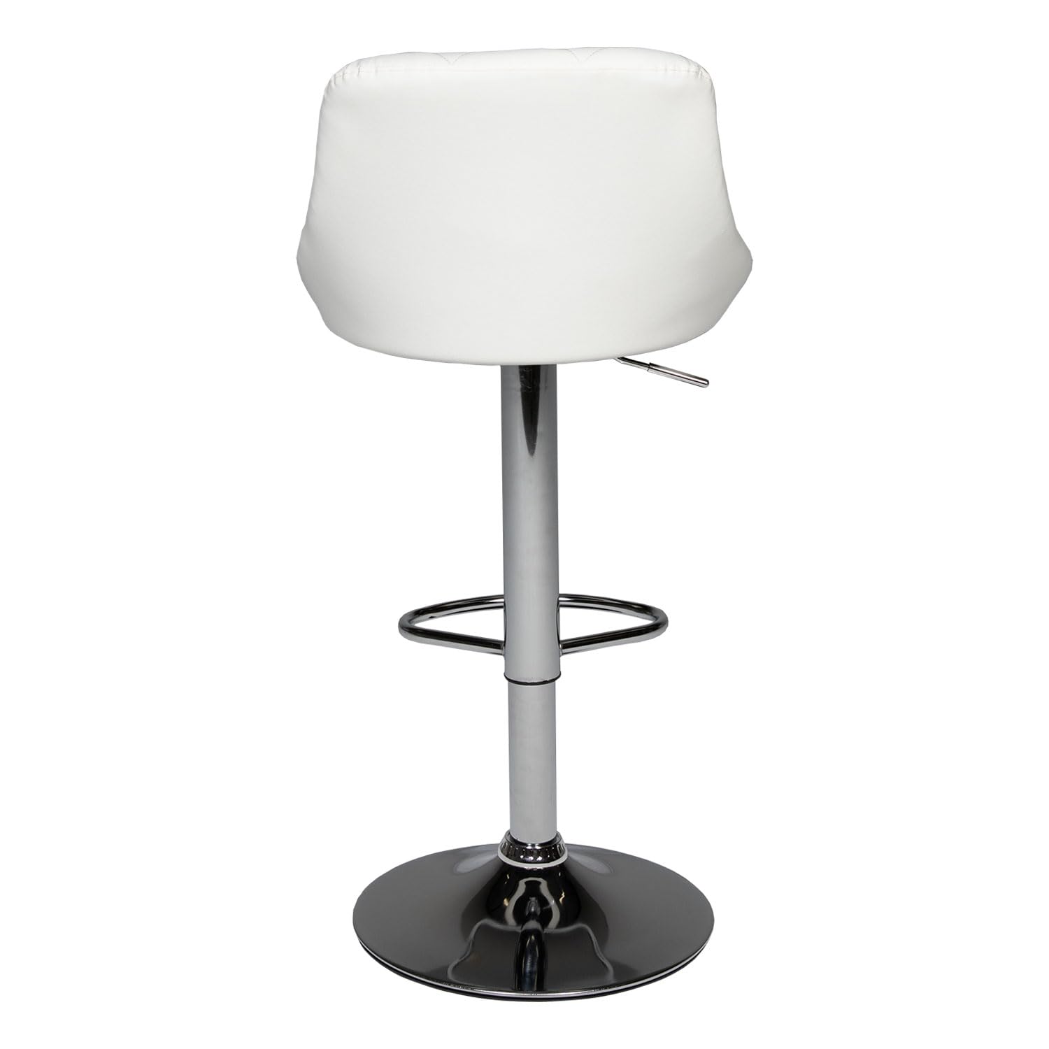 Set di 2 sgabelli da bar bianchi JASPER