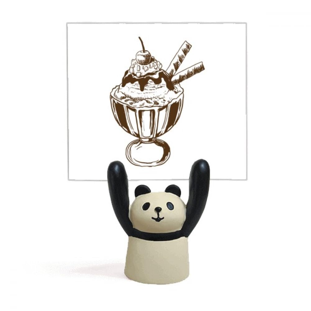 Support de tasse panda Cherry Chote pour biscuits et glaçons