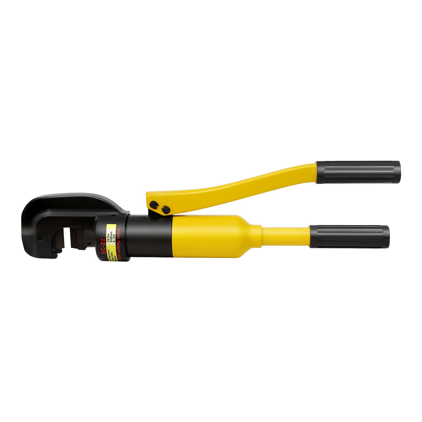 Cutter idraulico per bulloni, Rebar Cutter 22 mm manuale con forza di taglio 13T – portatile e durevole per cantieri, metallo, elettrico