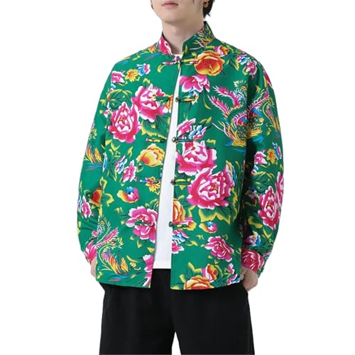 Costume de printemps chinois homme à col montant pour vos sorties