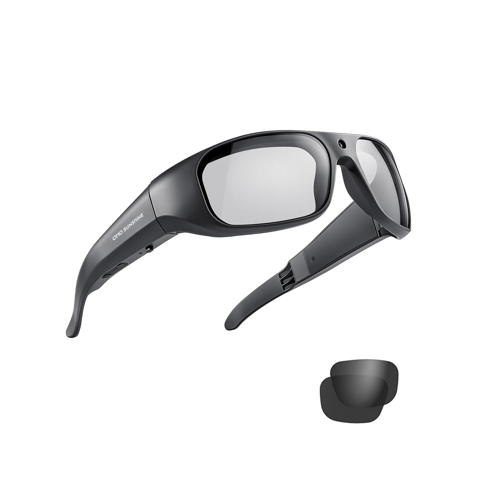 OhO Smart Glasses,1080P Xtreme Sporting Camera Sunlasseswith Built-in 32GB Memory,UV400 Sunglasses for Outdoor Sport(Men/Women)