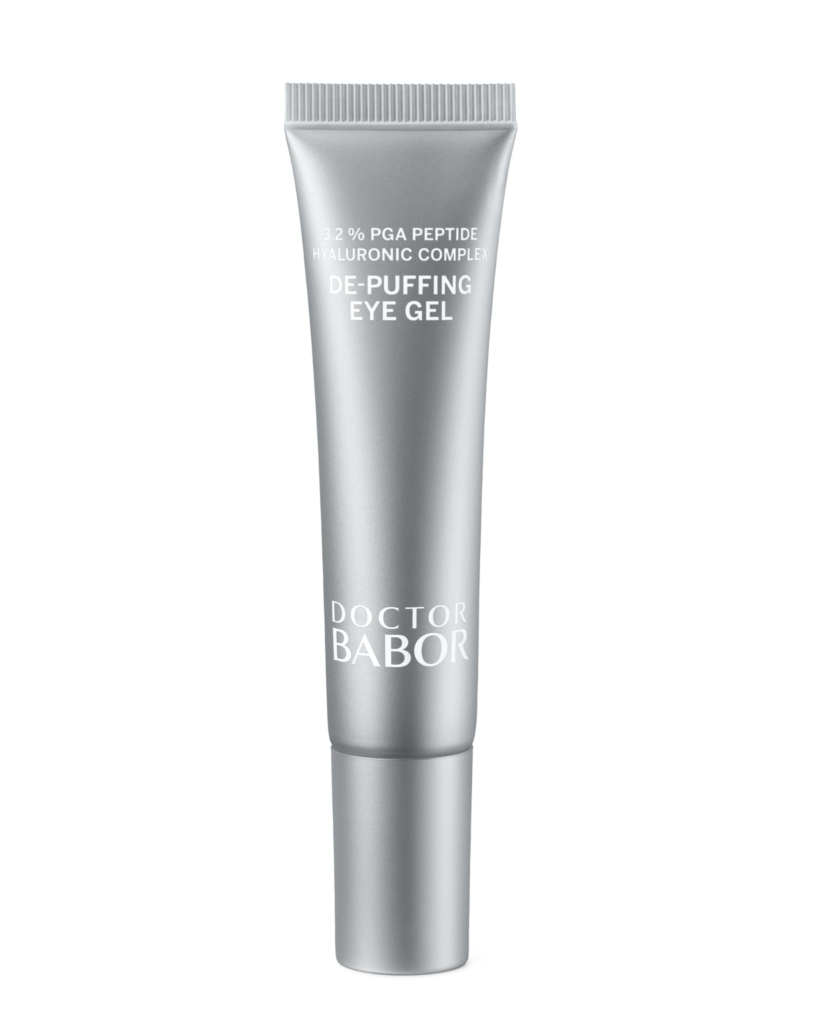 BABOR DOCTOR De-Puffing Eye Gel, Moisturising Eye Cream, Cooling Gel Texture, Anti-Wrinkle, Radiant Eye Area, Eye Care with Multimolecular Hyaluronic Acid, Vegan Formula, 15 ml