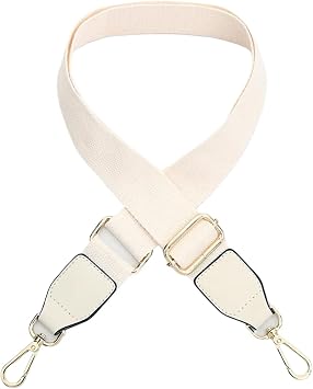 2pcs Purse Strap Bag Strap for Cross Body O Bag Belt Accessories DIY Women Shoulder Bag Handles Handbag StrapsBeige,Gun Black