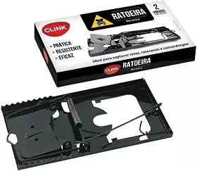 Ratoeira Mecânica c/ 2 Uni - Clink