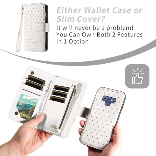 Coque Samsung Galaxy Note 9 pour le bureau Asuwish ZSZXCXDK