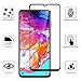Screen Protector for Samsung Galaxy A70 (2-Pack)  [Anti-Scratch][Case Friendly] 9H Hardness 3D Full Coverage Tempered Glass Compatible for Samsung Galaxy A70 (Black)