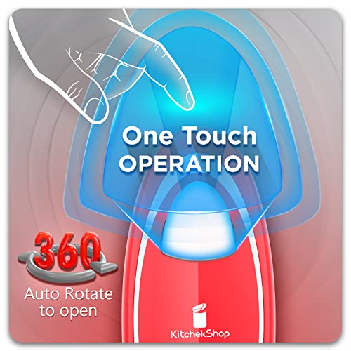 Stronger Torque Electric Automatic Hands Free Jar Opener For Weak Hands And Seniors With Arthritis, Powerful Bottle Lid Opener For Home Kitchen, Easy One Touch Jar Opener Works On All Jar Sizes #TOP3