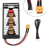 It can support combined use for three parallel charging boards (it means you can charge eighteen batteries which have the same characters at the same time).