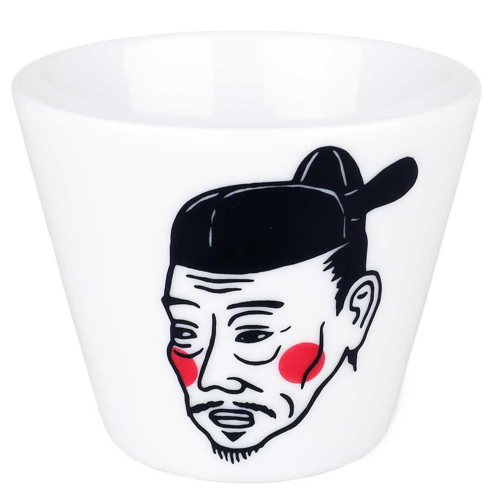 Amazon | 酒器 冷酒 面白 ぐい呑 盃 冷酒でほっぺが赤くなる三英傑