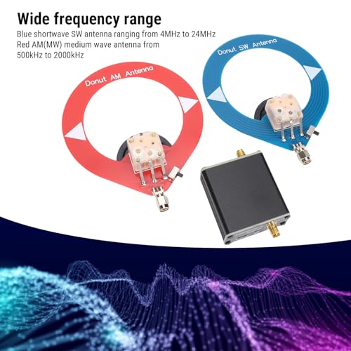 Antena donut MW SW bucle receptor reducción interferencias AM 5