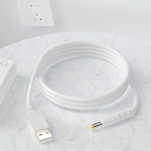 Miniatura 8 de RGEEK PSP Cable de carga, PSP cargador portátil PSP compatible con Sony PSP1000 serie 2000 3000, blanco (4 pies)