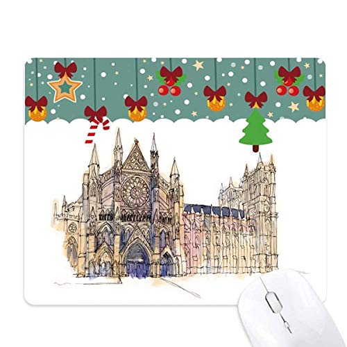 Tapis de souris Westminster Abbey de Londres pour un espace de télétravail inspirant et élégant