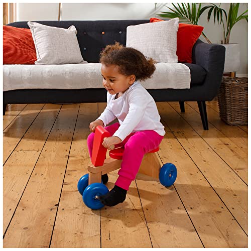 Galt Toys, Tiny Trike, Wooden Baby/Infant Trike First Bike, Ages 1 Year Plus