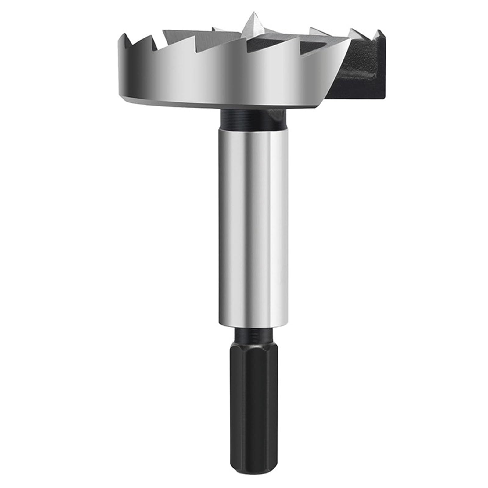 Foret à tige étendue 68mm multi-dents plates bois pour perçage de table