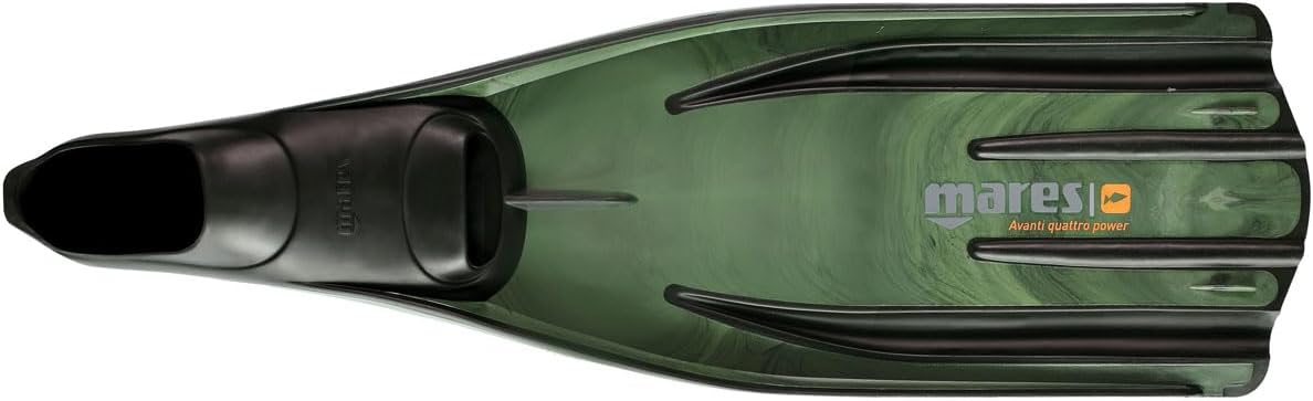 Mares Avanti Quattro Power Full Foot Fins - Camouflage, 6.5/7.5