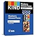 KIND Bars, Blueberry Pecan, Gluten Free, Low Sugar, 1.4 Ounce Bars, 12 Count (Packaging May Vary)