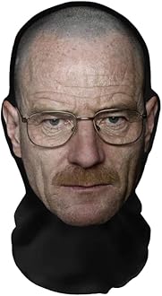 Lifelike 3D Printing Full Face Mask, Breathable, Lightweight and Comfortable, Great for Cosplay, Party, Halloween, Carnival and Events