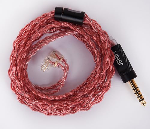 �yJSHiFi-Sugar�zQDC4.4mm���P�[�u�� ���_�f�� 4.4mm�C���z���A�b�v�O���[�h�P�[�u�� ����QDC�C���t�H�������P�[�u�� (QDC4.4mm)