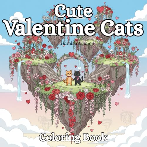 Cute Valentine Cats: Romantic Coloring Book for Teens & Adults ? Cozy, Dreamy & Love-Filled Designs (Seasonal Cats)