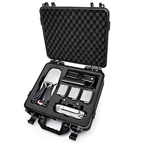 Lekufee DJI Mavic Pro 2 防水収納ケース 全面保護型 持ち運びに便利 耐衝撃 キャリングケース 適用 Mavic 2 Zoom/Mavic 2 Pro/Mavic 2 Enterprise(4個の電池を収納できます) Lekufee DJI Mavic Pro 2 防水収納ケース 全面保護型 持ち運びに便利 耐衝撃 キャリングケース 適用 Mavic 2 Zoom/Mavic 2 Pro/Mavic 2 Enterprise(4個の電池を収納できます)