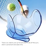Juicemoo Tennisball-Clip, tragbarer Tennisball-Taillen-Clip-Halter für Outdoor für Tennis für den Garten(Himmelblau)