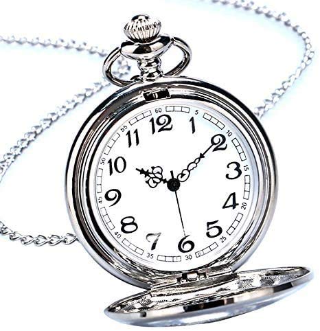 NCRD Vintage Quartz Pocket Watch with Chains for Gifts steampunk buy now online