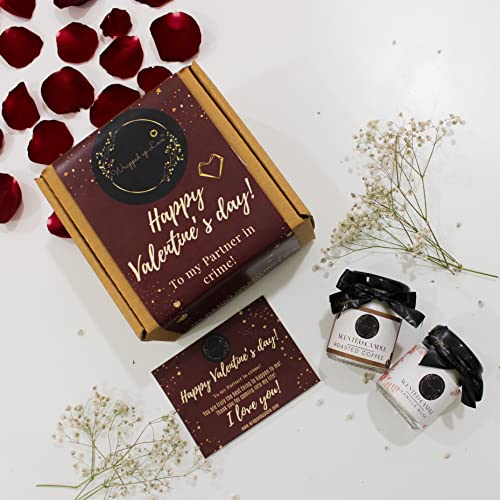 Image of Valentines Day Gift mini Scented Candles Gift Box - (Pack of 2) (Red)