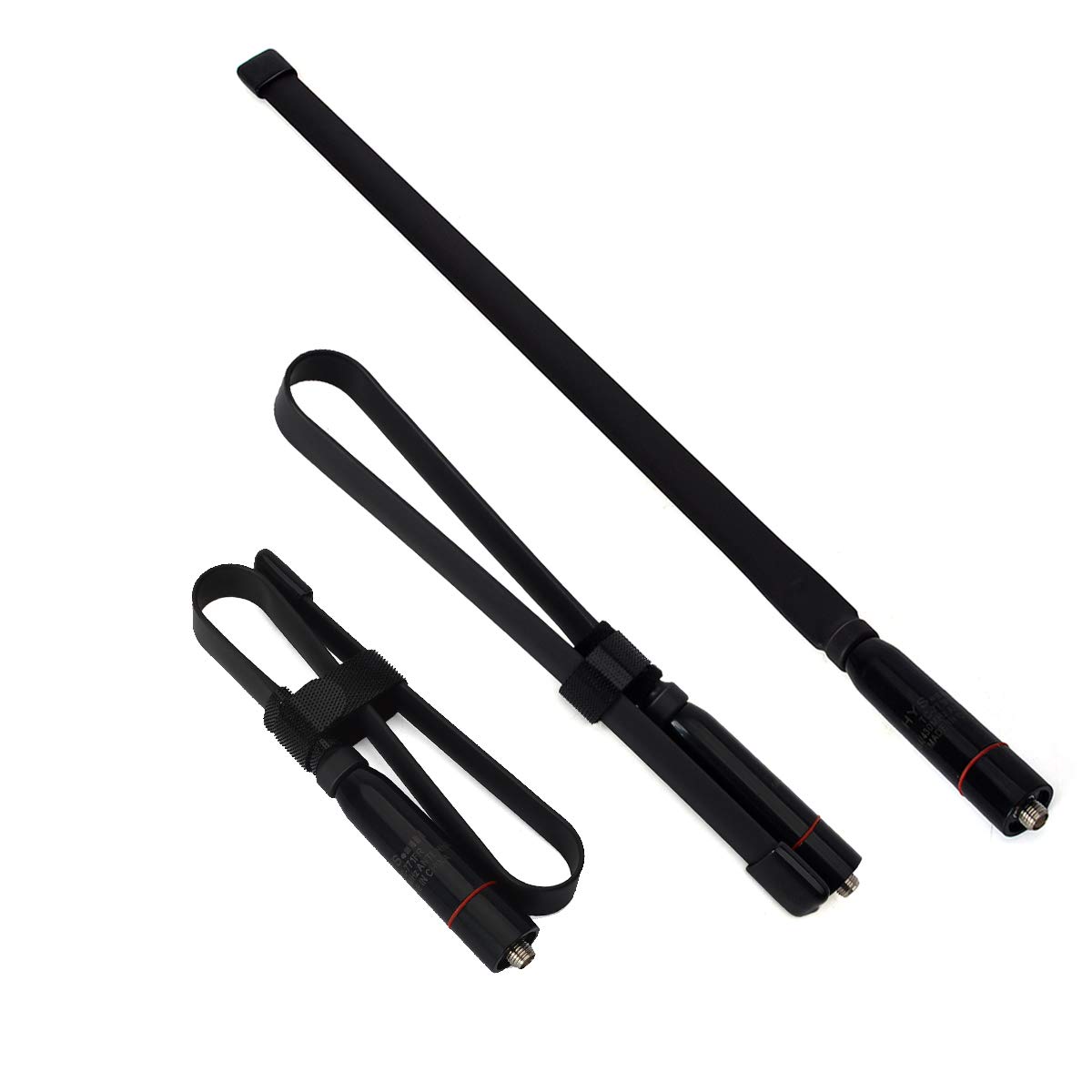 Antena HYS SMA 15,3-calowa, składana dwupasmowa UV-VHF/UHF z 144/430 MHz CS-Ttakk do Kenwood TYT BAOFENG UV-82 UV-B5 GT-3 BF-F8HP UV-5RA UV-5RE UV-5R