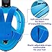 Face Snorkel Mask - Scuba Diving Full Face Mask - Underwater Breathing Snorkeling Masks - Full-face Swim Mask Adult - 180 Panoramic Full View - Sea Ocean Dive Mask Kids - Dry Top Fullface Snorkle Mask