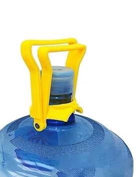 Water Bottle Carry Handle, 20L Water Jar Lifter, Water Bottle Lifting Toughened Plastic Handle (Random Colors, Pack of 1)