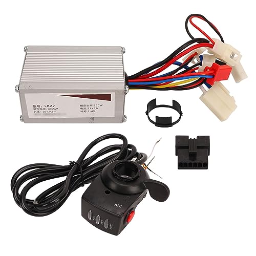 Kadimendium Controlador elétrico de bicicleta, controlador de motor de velocidade, grande torção, lo