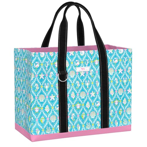 Image of SCOUT Original Deano Tote - Durable Lightweight Open Top Beach, Pool & Lake Bag, Inside Zip Pocket, Folds Flat | Durable everyday carry perfect for the beach, pool, and lake. Features an inside zip pocket and folds flat for storage.