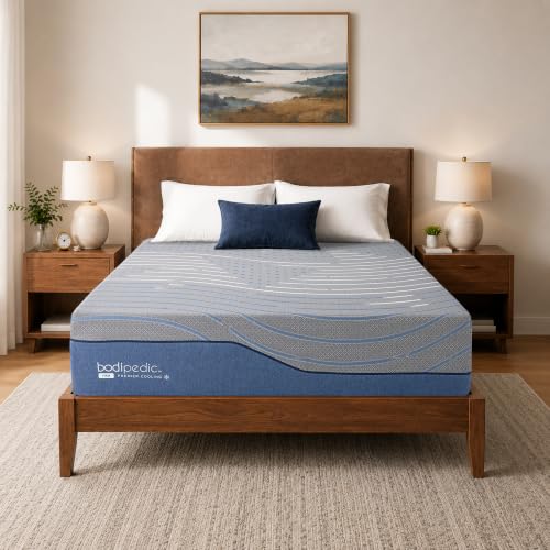 Image of Full Size Mattress 14 Inch Copper Gel Memory Foam Mattress | Foam Made in USA for Luxurious Cool Sleep & Pressure Relief, CertiPUR-US Certified, Motion Isolation, Firm Support, 54 inchx75 inch