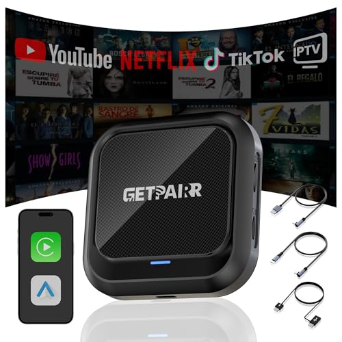 Amazon.co.jp: CarPlay AI Box GETPAIRR CarPlay ワイヤレス&Android