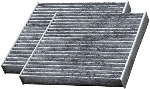 2 Pack - Epauto Cp285 (Cf10285) Premium Cabin Air Filter Includes Activated Carbon #TOP3