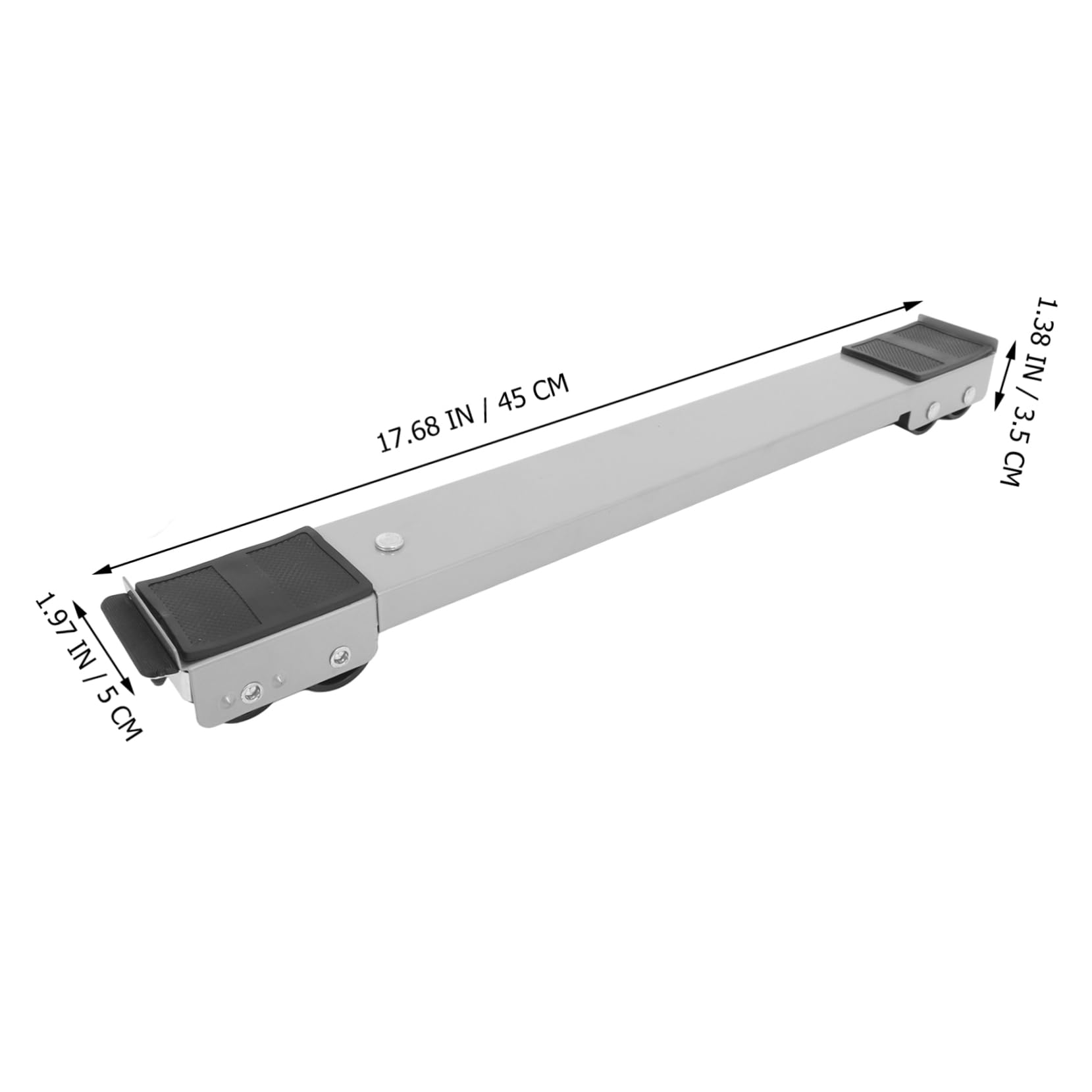 Artibetter Base Móvil para Refrigerador y Lavadora Soporte Metálico Ajustable Rodillo Deslizante para Muebles y Electrodomésticos Fácil de Mover Cocina o Baño