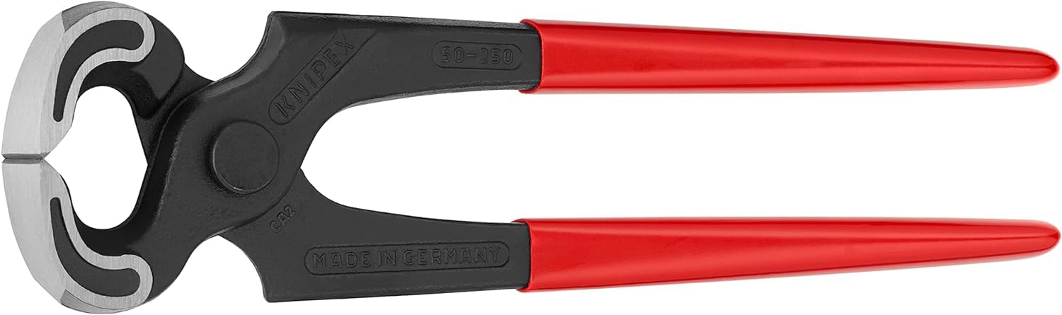 KNIPEX Tenaille de menuisier gainées en plastique 250 mm, 50 01 250