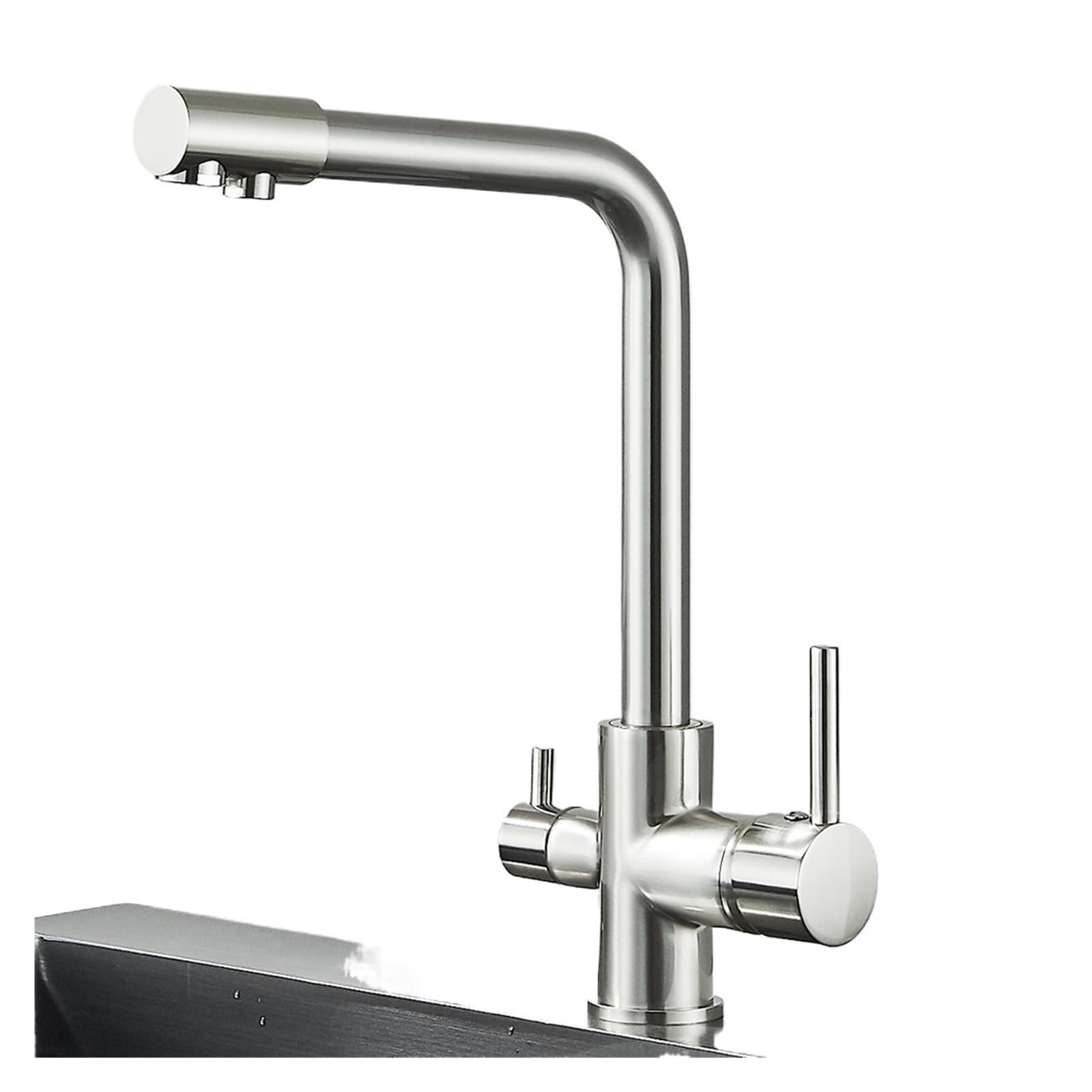 Faucet，Black Grey Waterfilter Tap Kitchen Faucets Mixer