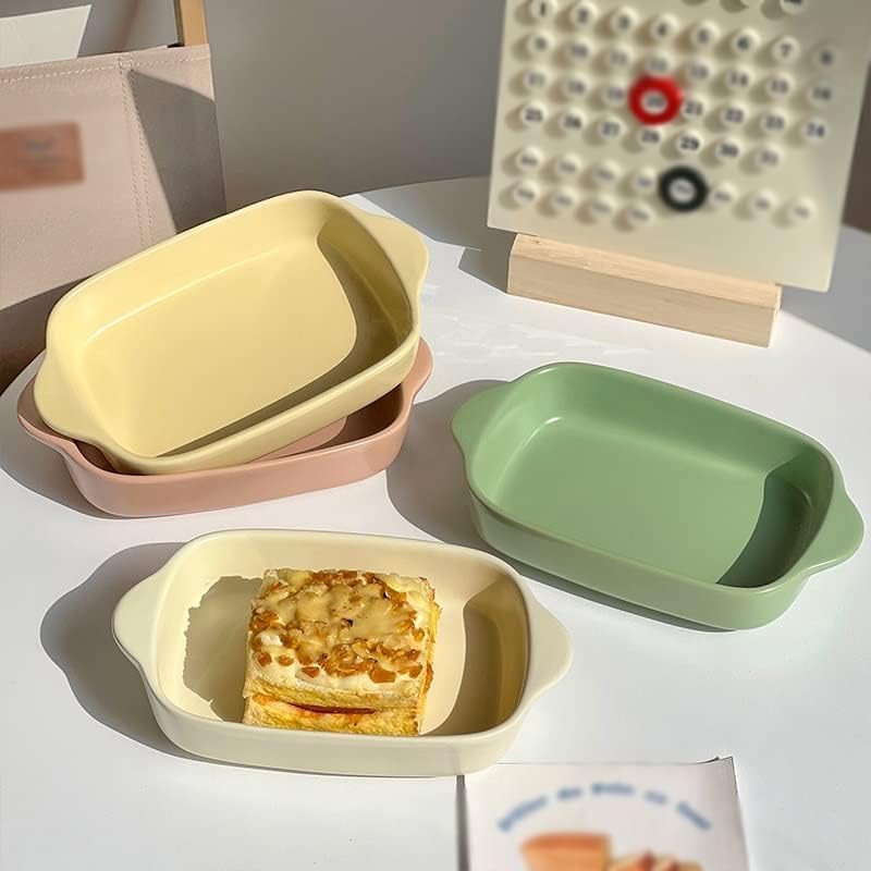 Plat de cuisson petit format en céramique couleur crème style amphore - 6