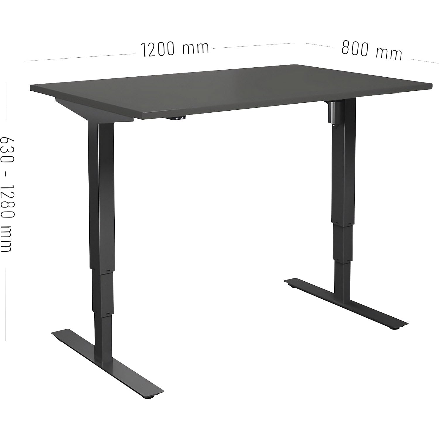 FRANKEL kaiserkraft | Bureau Assis-Debout électrique Atlanta